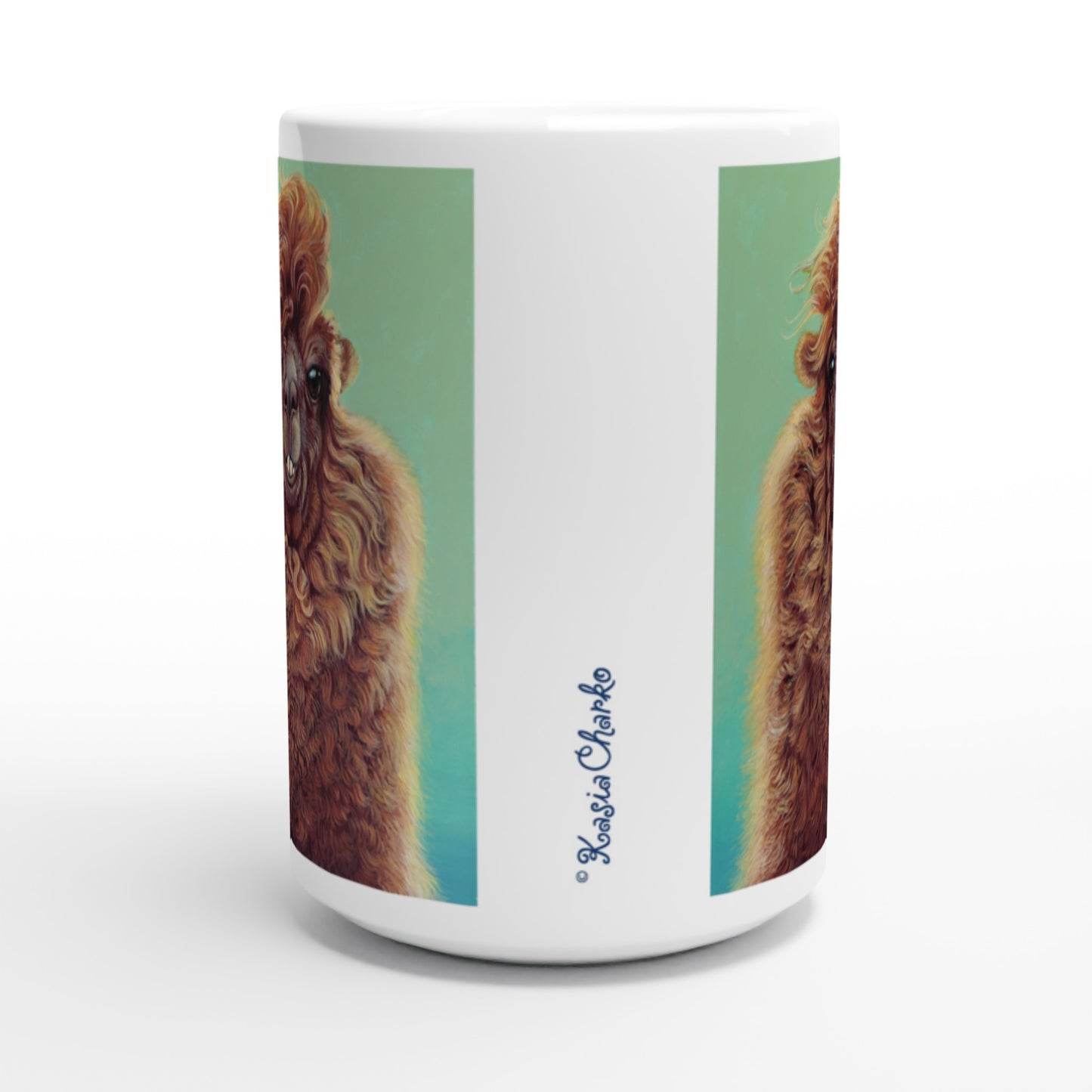 AL THE ALPACA: White 15oz Ceramic Mug