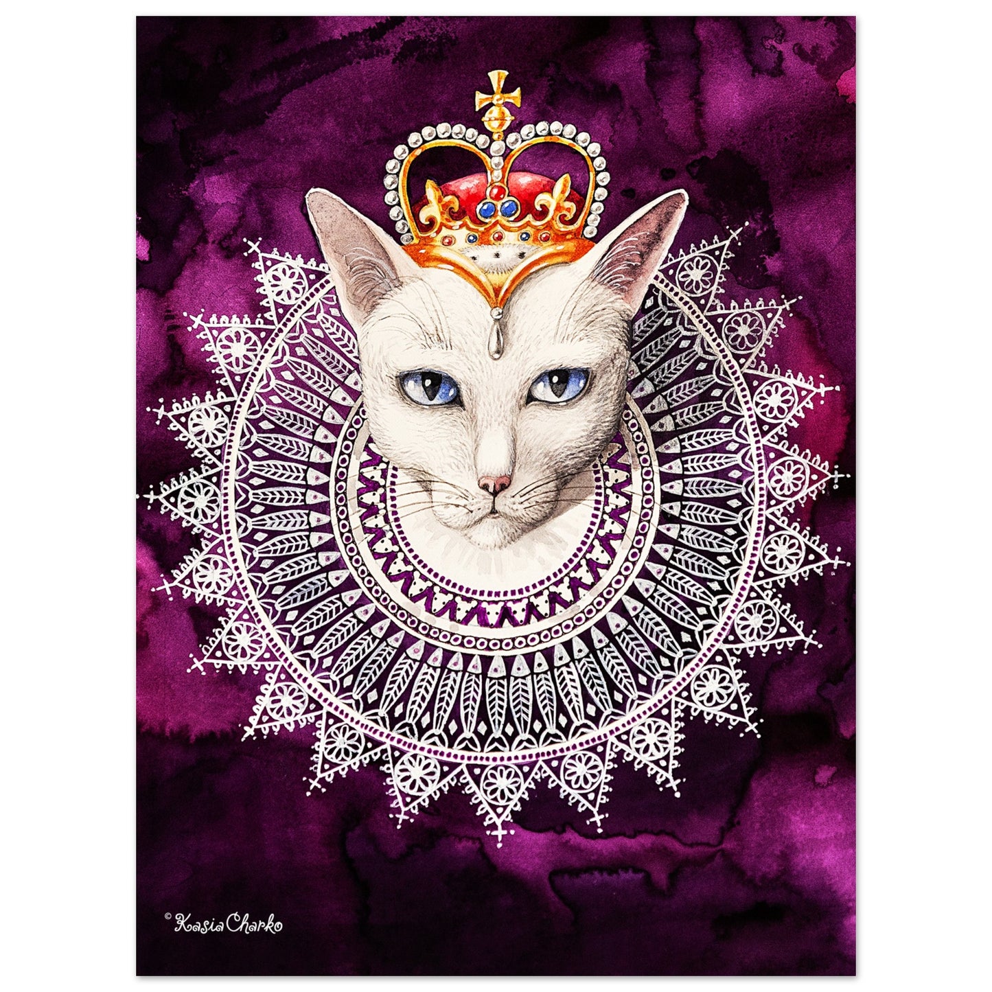 18X24 QUEENIE: Premium Matte Paper Poster